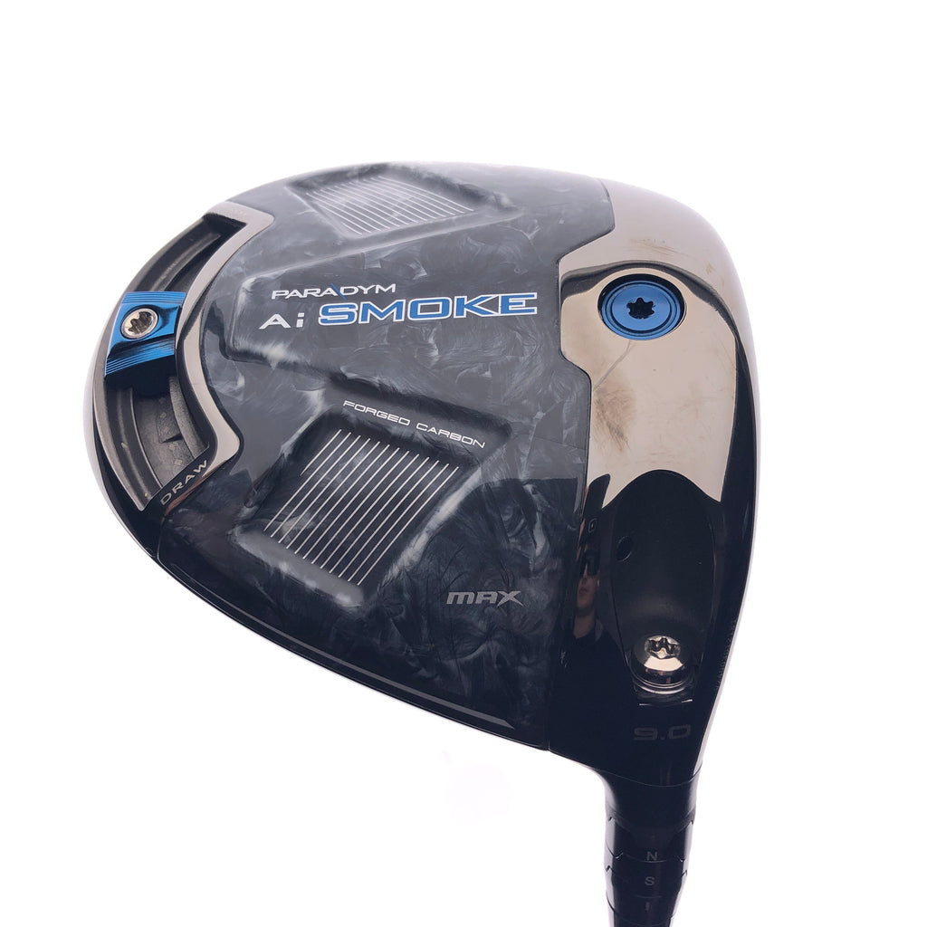 Used Callaway Paradym Ai Smoke MAX Driver / 9.0 Degrees / Stiff Flex
