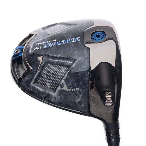 Used Callaway Paradym Ai Smoke MAX Driver / 9.0 Degrees / Stiff Flex
