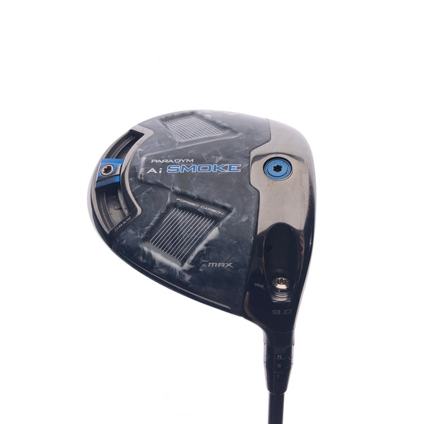 Used Callaway Paradym Ai Smoke MAX Driver / 9.0 Degrees / Stiff Flex