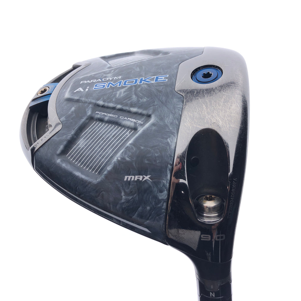 Used Callaway Paradym Ai Smoke MAX Driver / 9.0 Degrees / Stiff Flex