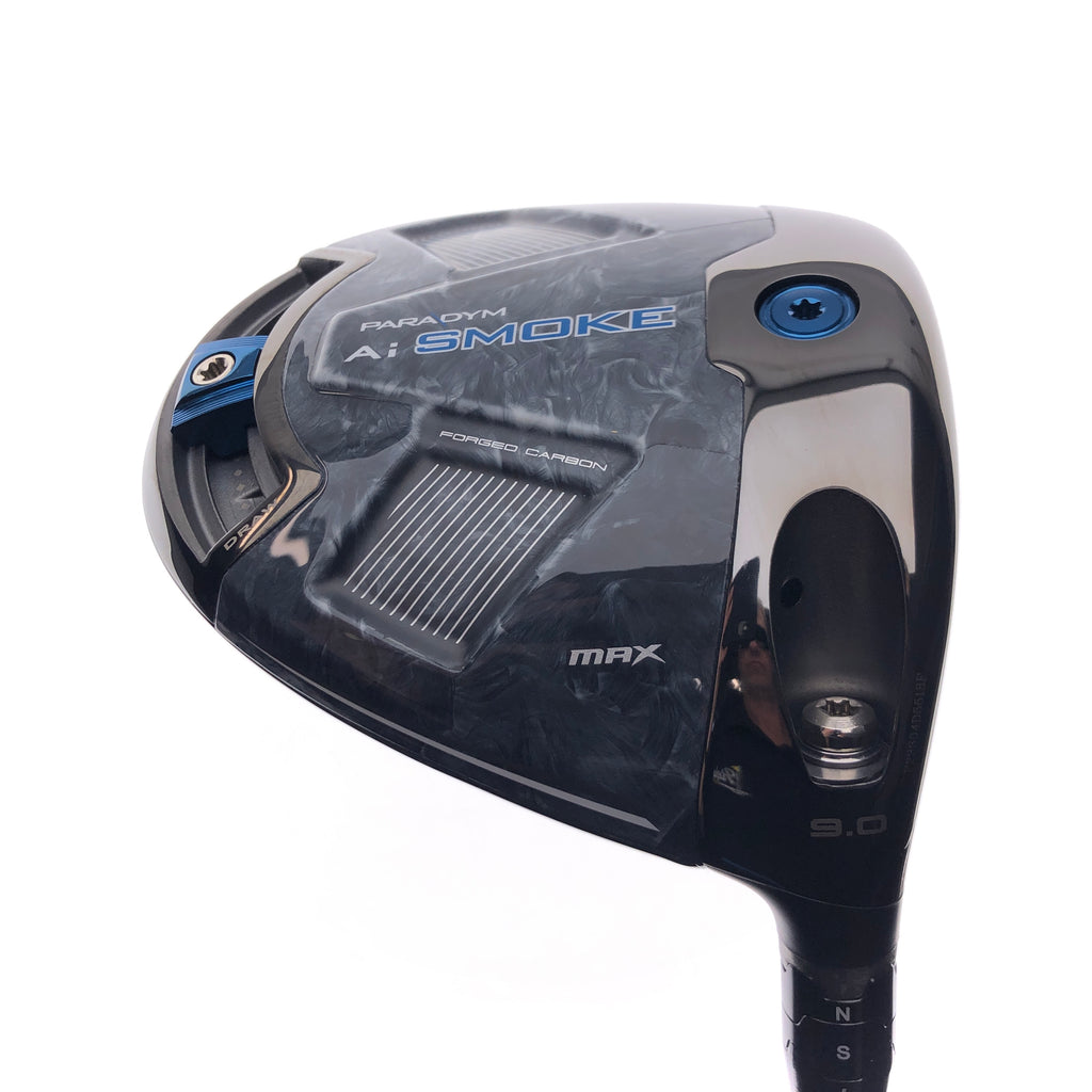 Used Callaway Paradym Ai Smoke MAX Driver / 9.0 Degrees / Stiff Flex