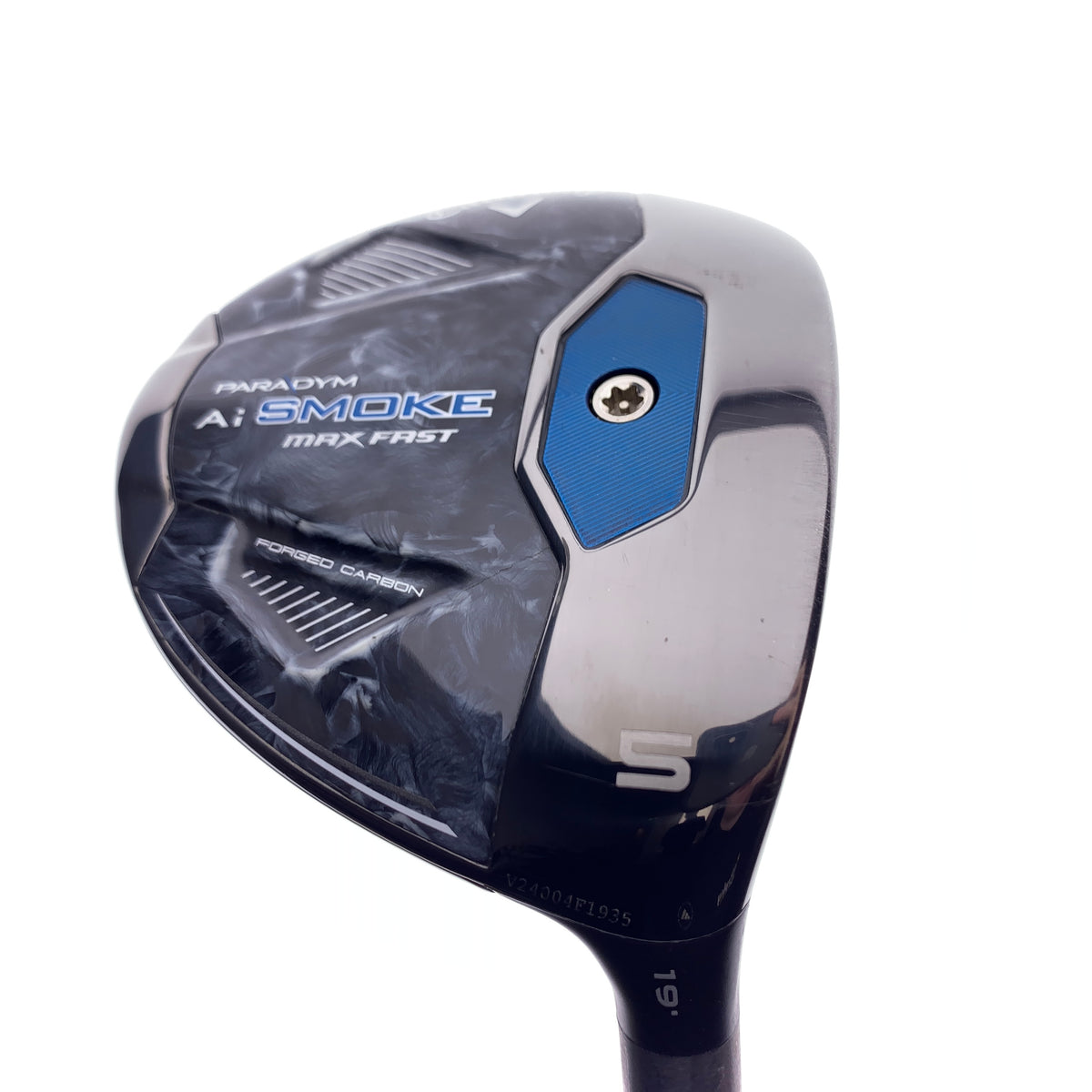 Used Callaway Paradym Ai Smoke MAX Fast 5 Fairway Wood / 19 Degrees / Soft Reg