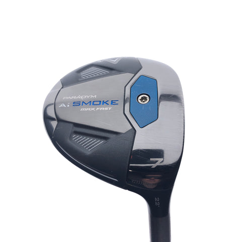 Used Callaway Paradym Ai Smoke MAX Fast 7 Fairway Wood / 22 Degrees / Soft Regu