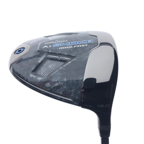 Used Callaway Paradym Ai Smoke MAX Fast Driver / 12 Degrees / Soft Regular Flex