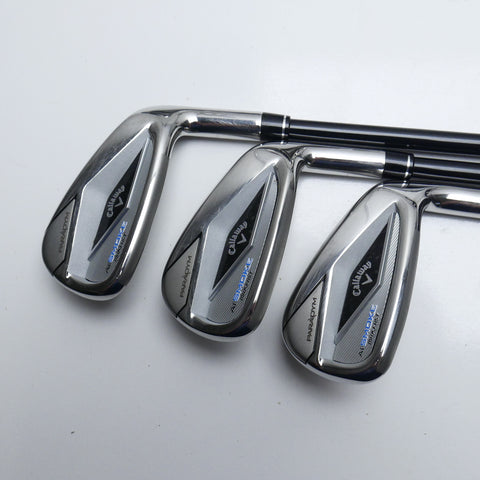 Used Callaway Paradym Ai Smoke MAX Fast Iron Set / 5 - PW / Lite Flex