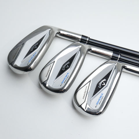 Used Callaway Paradym Ai Smoke MAX Fast Iron Set / 5 - PW / Senior Flex