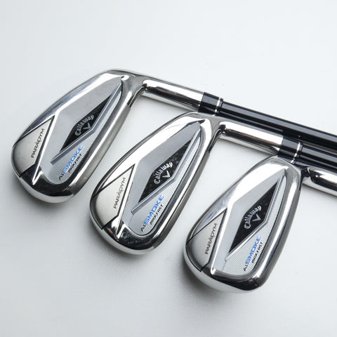 Used Callaway Paradym Ai Smoke MAX Fast Iron Set / 5 - PW / Senior Flex