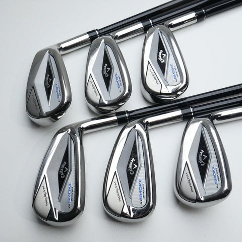 Used Callaway Paradym Ai Smoke MAX Fast Iron Set / 5 - PW / Senior Flex