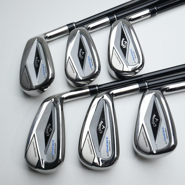 Used Callaway Paradym Ai Smoke MAX Fast Iron Set / 5 - PW / Senior Flex