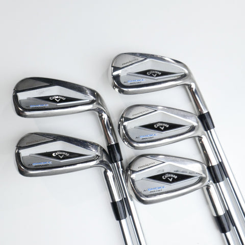 Used Callaway Paradym Ai Smoke MAX Fast Iron Set / 7 - PW + AW / Regular Flex