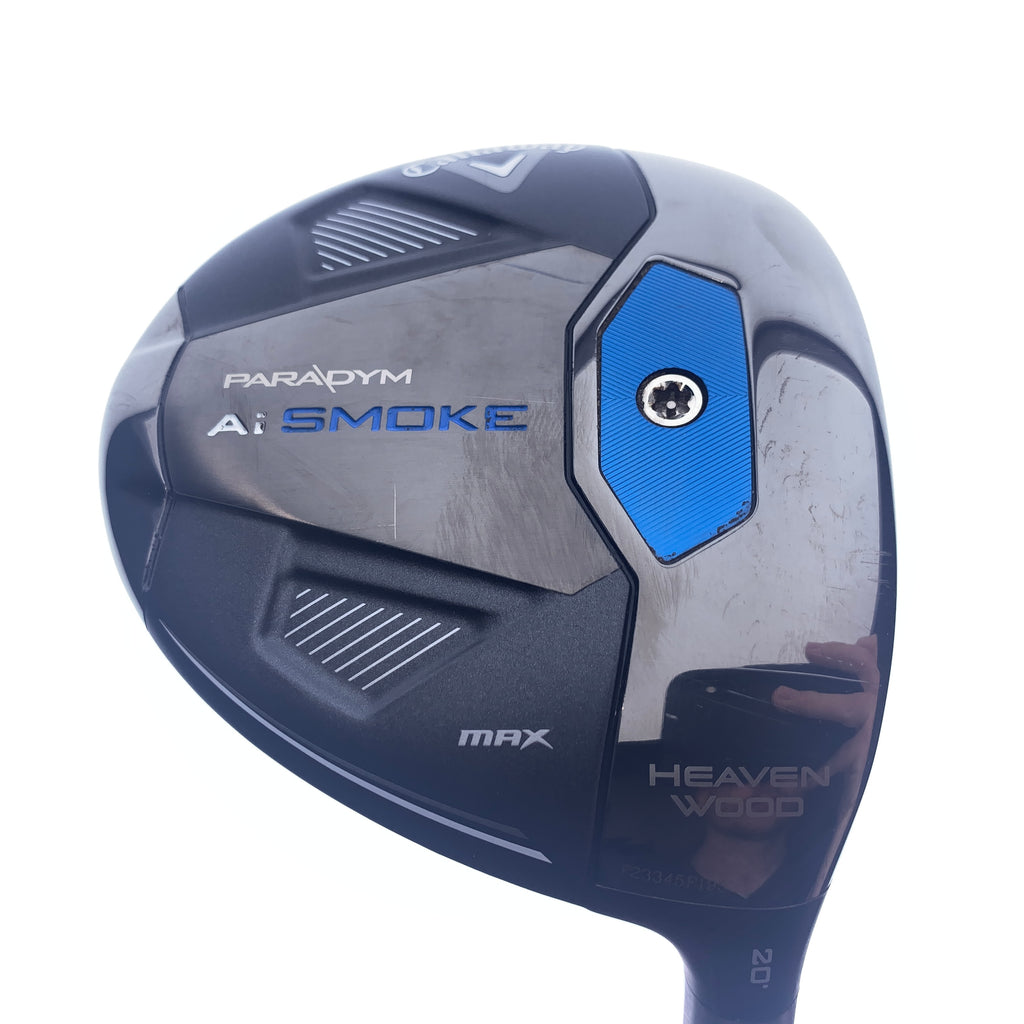 Used Callaway Paradym Ai Smoke MAX Heaven Fairway Wood / 20 Degrees / A Flex