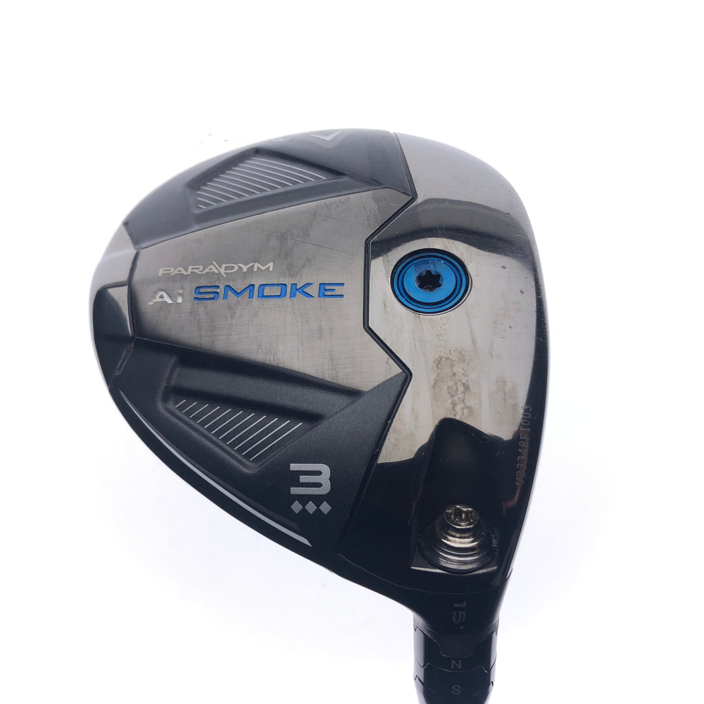 Used Callaway Paradym Ai Smoke TD 3 Fairway Wood / 15 Degrees / Stiff Flex