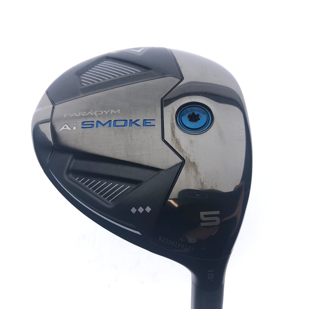 Used Callaway Paradym Ai Smoke TD 5 Fairway Wood / 18 Degrees / Stiff Flex