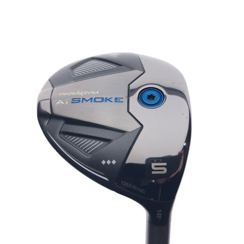 Used Callaway Paradym Ai Smoke TD 5 Fairway Wood / 18 Degrees / X-Stiff Flex