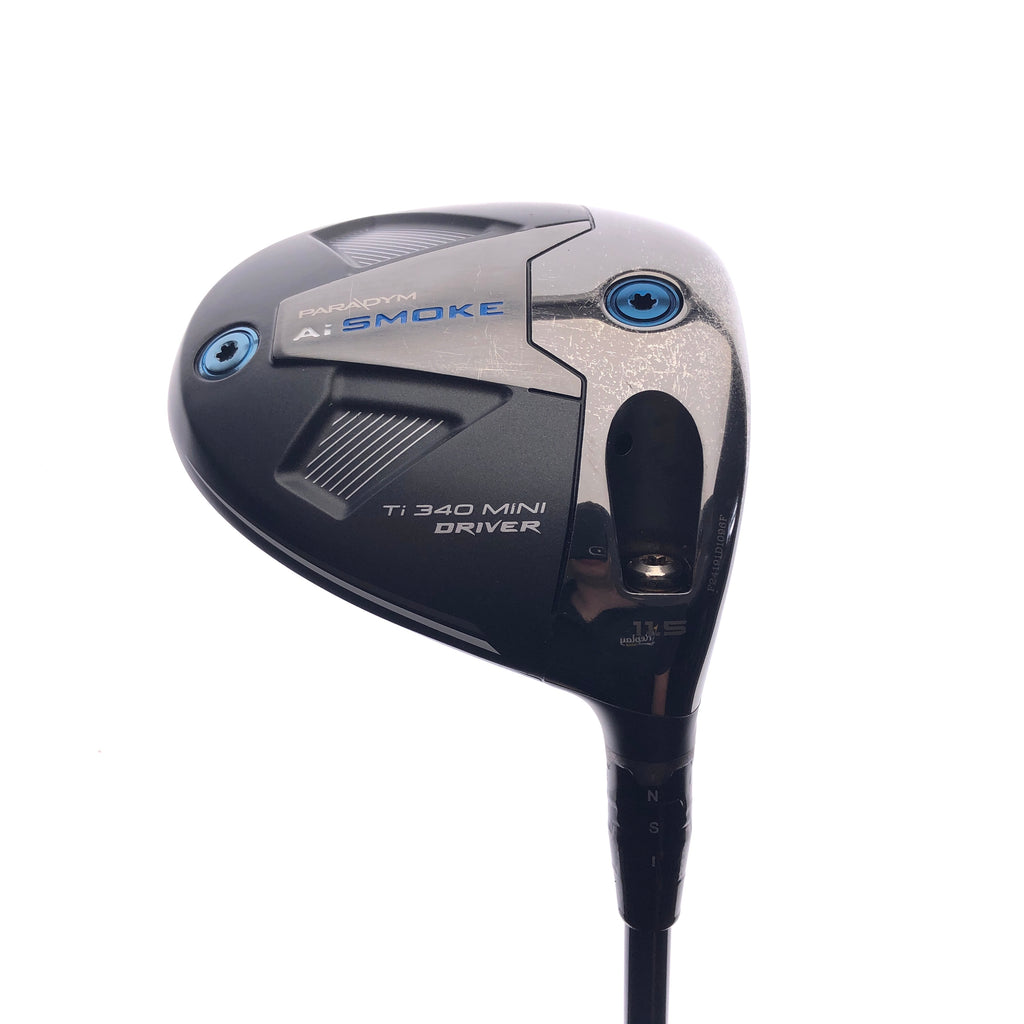 Used Callaway Paradym Ai Smoke Ti 340 Mini Driver / 11.5 Degrees / Stiff Flex