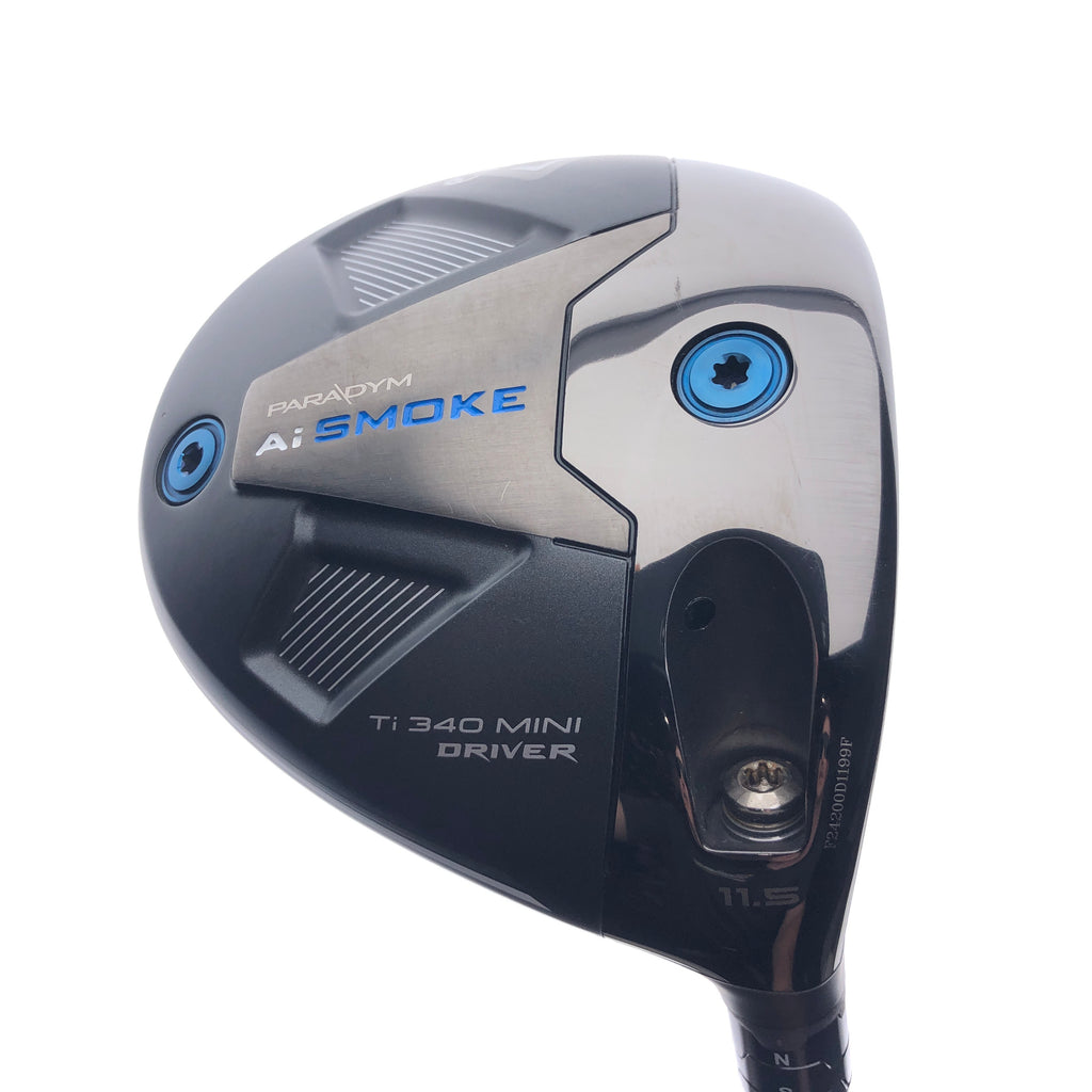 Used Callaway Paradym Ai Smoke Ti 340 Mini Driver / 11.5 Degrees / Stiff Flex