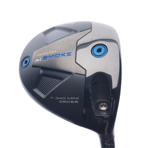 Used Callaway Paradym Ai Smoke Ti 340 Mini Driver / 11.5 Degrees / Stiff Flex