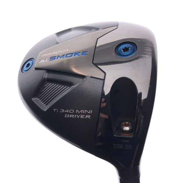Used Callaway Paradym Ai Smoke Ti 340 Mini Driver / 13.5 Degrees / Stiff Flex