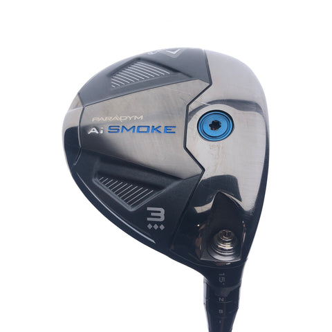 Used Callaway Paradym Ai Smoke Triple Diamond 3 F W / 15.0° / VeloCore+ Blue 8 X