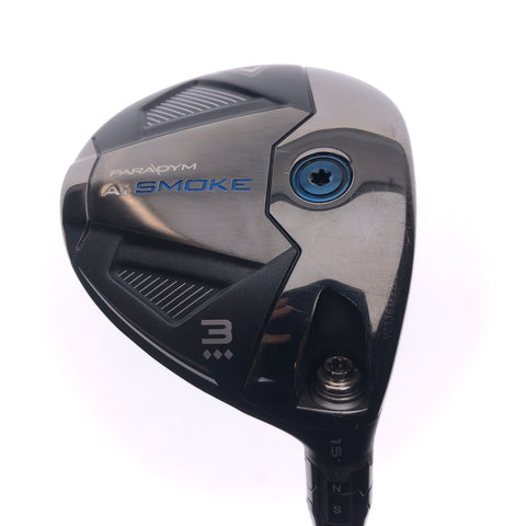 Used Callaway Paradym Ai Smoke Triple Diamond 3 F'W/ 15 Deg / Stiff Flex