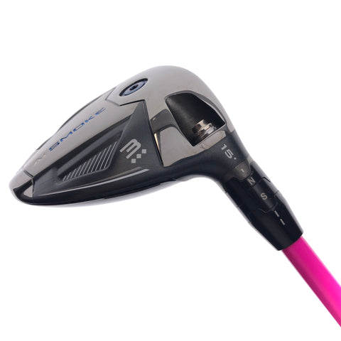 Used Callaway Paradym Ai Smoke Triple Diamond 3 F'W / 15 Deg / X-Stiff Flex