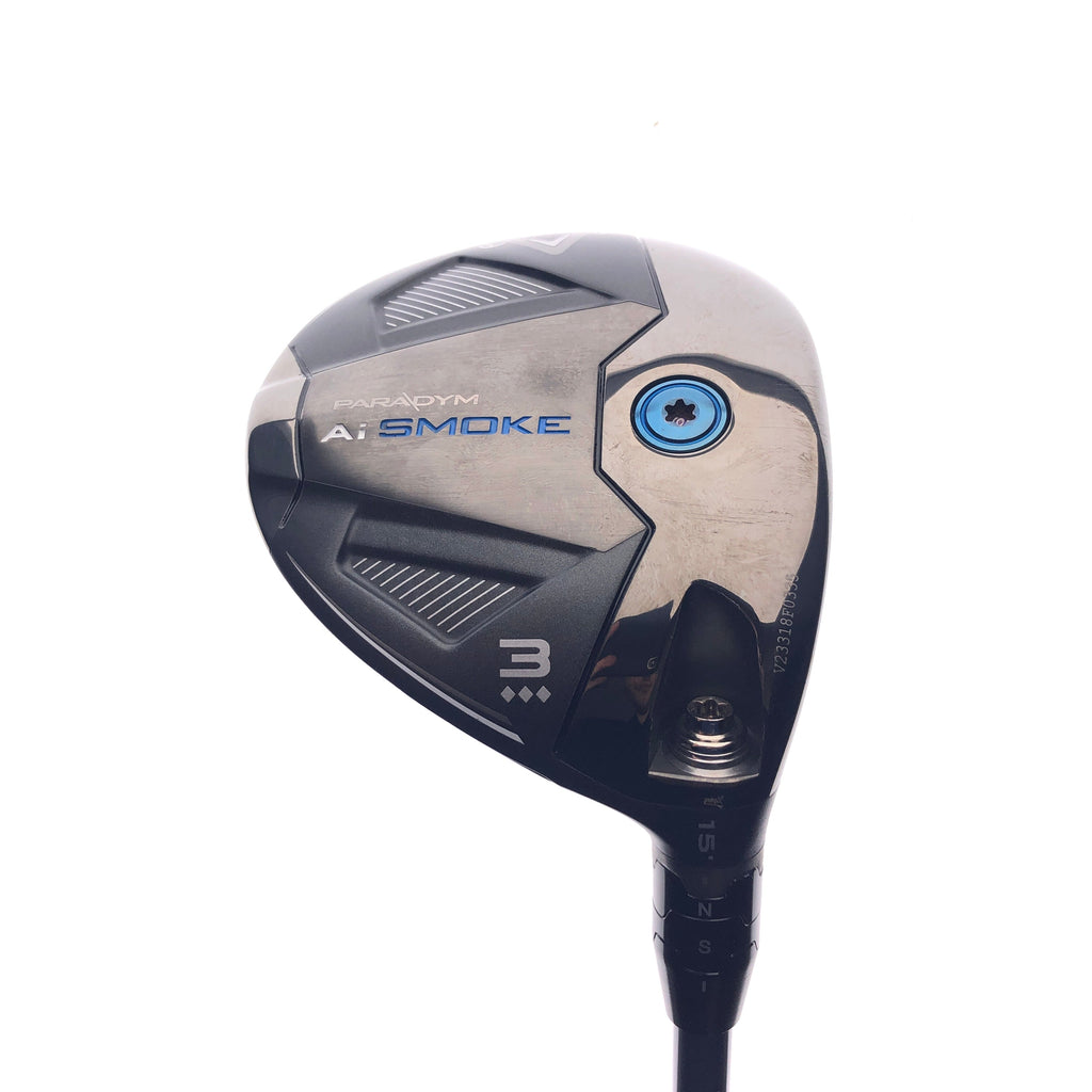 Used Callaway Paradym Ai Smoke Triple Diamond 3 Fairway / 15 Deg / Regular Flex