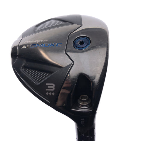 Used Callaway Paradym Ai Smoke Triple Diamond 3 Fairway Wood / 15 Deg / Regular