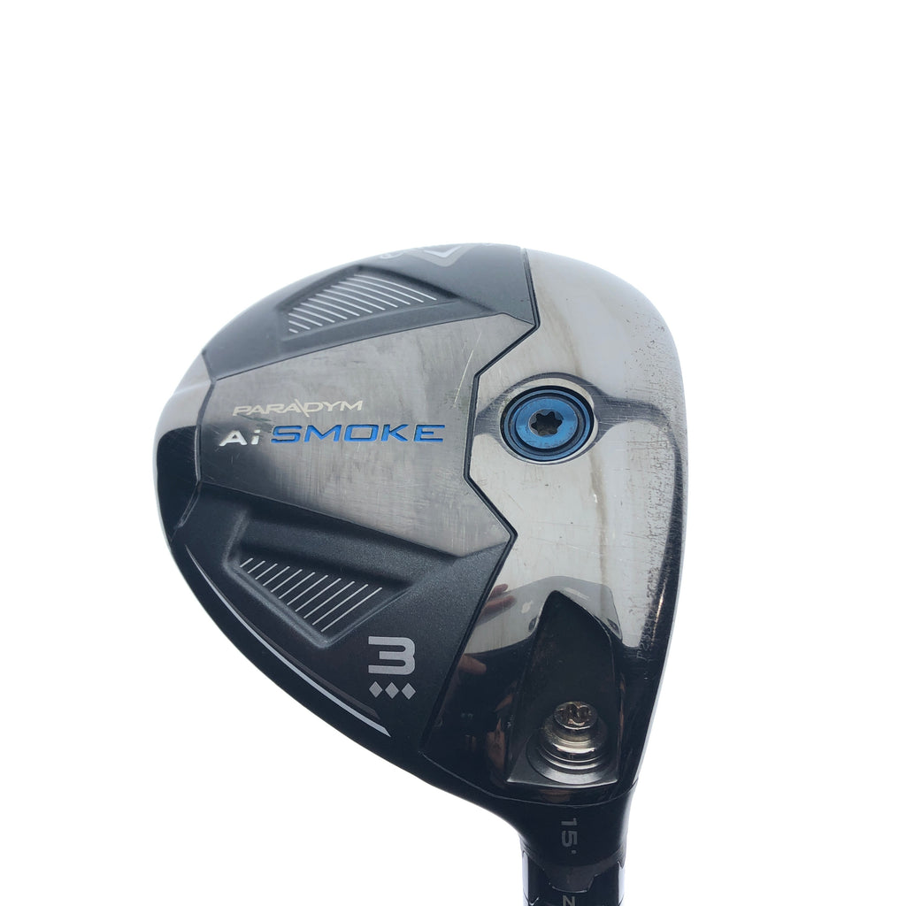 Used Callaway Paradym Ai Smoke Triple Diamond 3 Fairway Wood/15.0 Deg/ X-Stiff