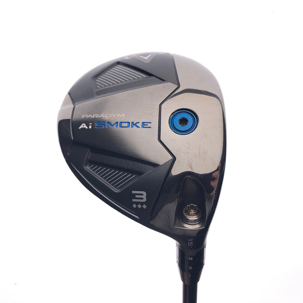 Used Callaway Paradym Ai Smoke Triple Diamond 3 Wood / 15 Degrees / Stiff Flex