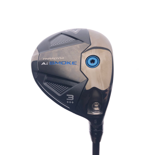 Used Callaway Paradym Ai Smoke Triple Diamond 3 Wood / 15 Degrees / X-Stiff Flex