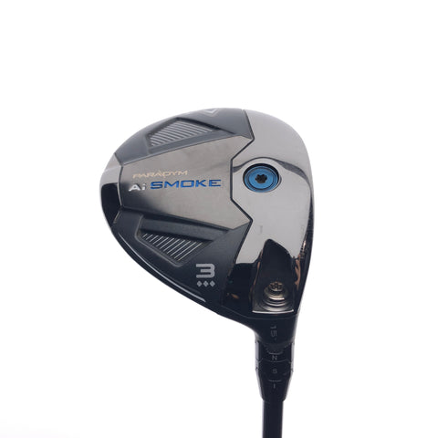 Used Callaway Paradym Ai Smoke Triple Diamond 3 Wood / 15 Degrees / X-Stiff Flex