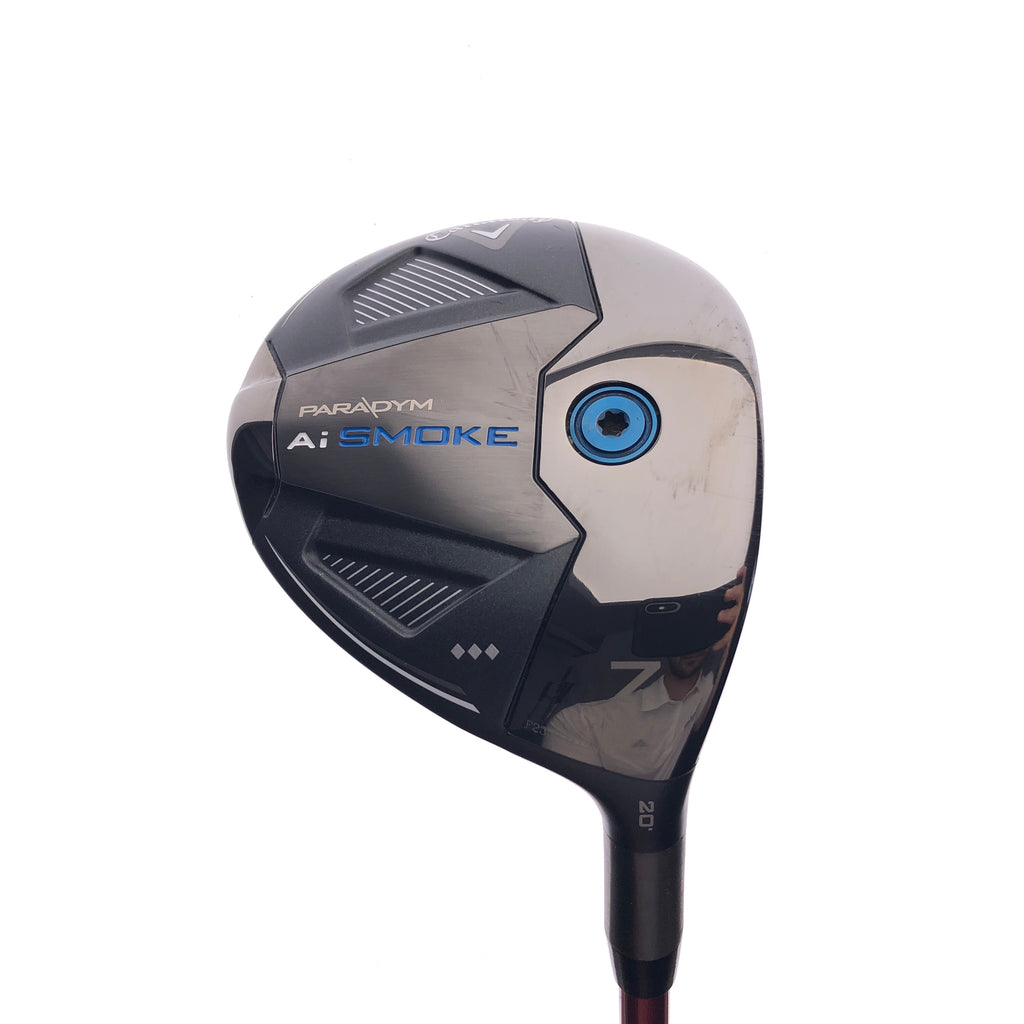 Used Callaway Paradym Ai Smoke Triple Diamond 7 Wood / 20.0 Degrees / X Flex