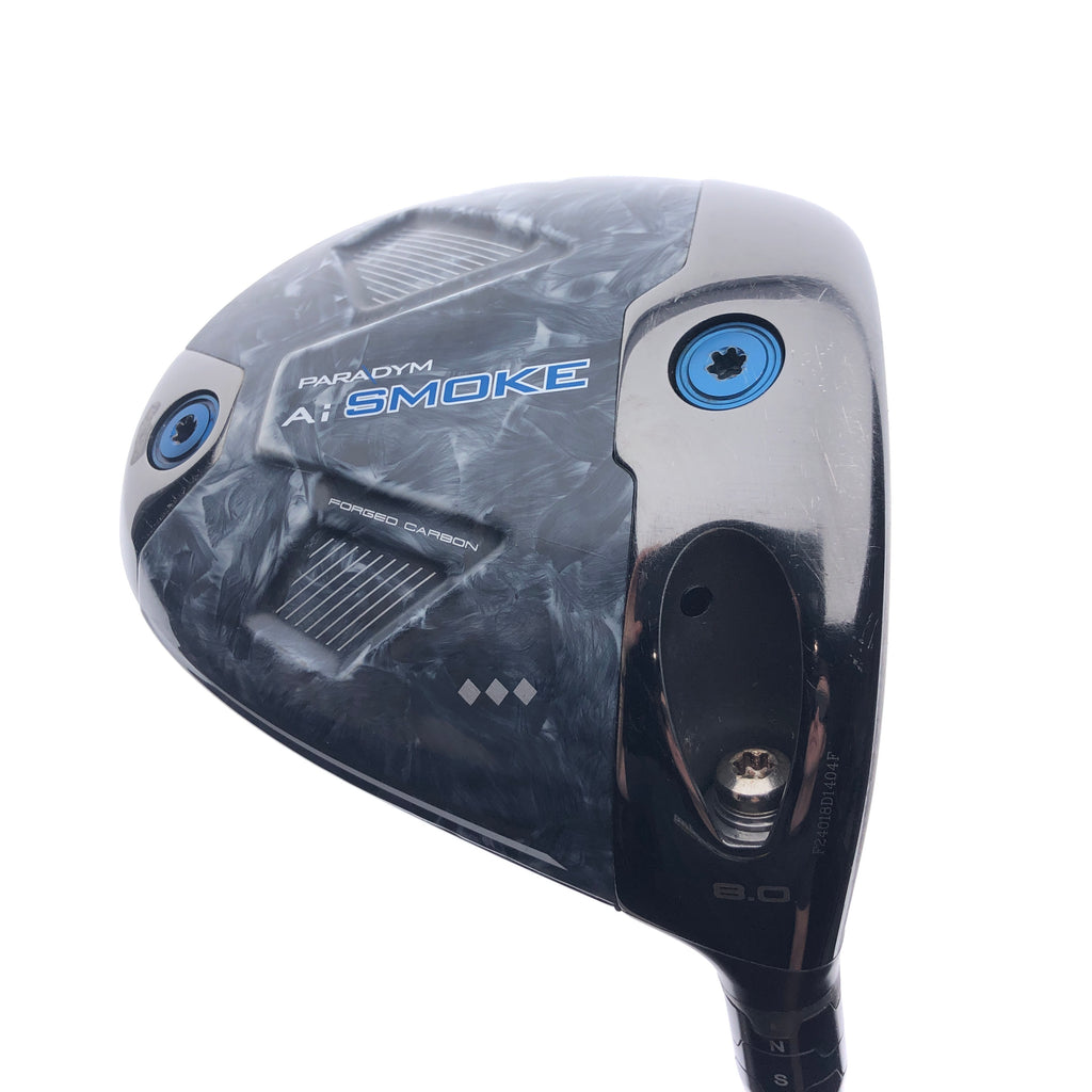 Used Callaway Paradym Ai Smoke Triple Diamond Driver / 8.0 Degrees / Stiff Flex