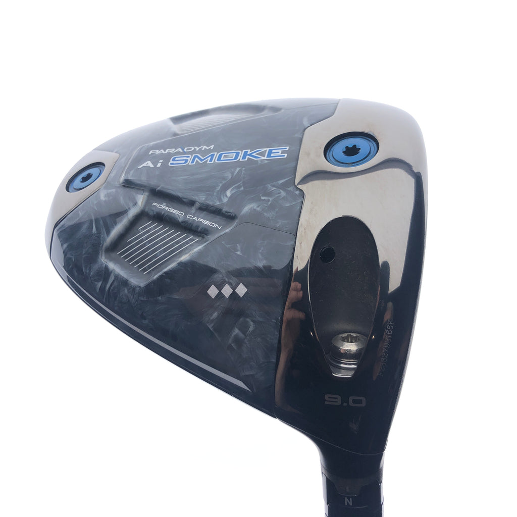 Used Callaway Paradym Ai Smoke Triple Diamond Driver / 9.0 Degree / X-Stiff Flex