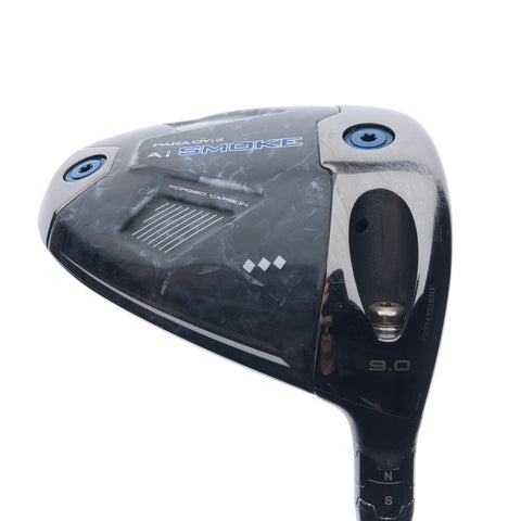 Used Callaway Paradym Ai Smoke Triple Diamond Driver / 9.0 Degrees / TX Flex