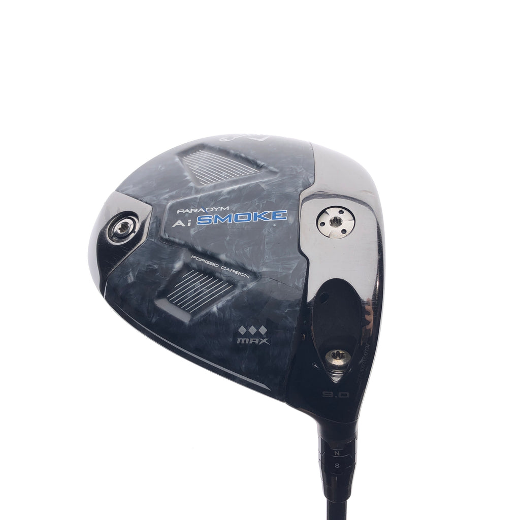Used Callaway Paradym Ai Smoke Triple Diamond Max Driver / 9.0 / Stiff Flex