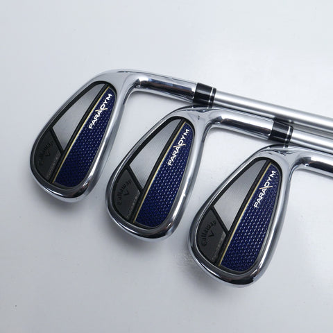 Used Callaway Paradym Iron Set / 4 - PW / A Flex