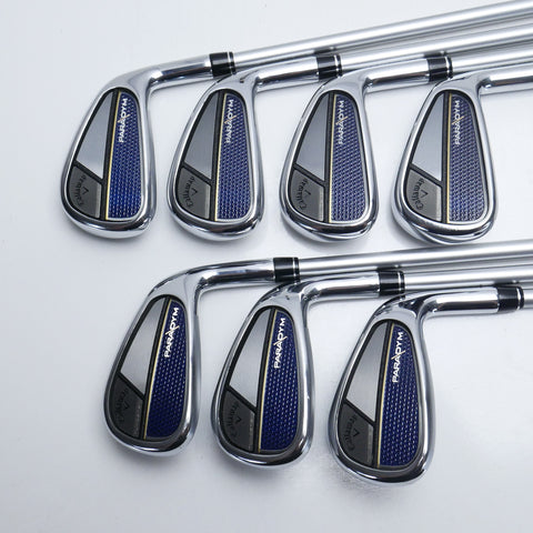 Used Callaway Paradym Iron Set / 4 - PW / A Flex