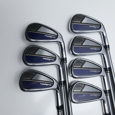 Used Callaway Paradym Iron Set / 4 - PW / Regular Flex