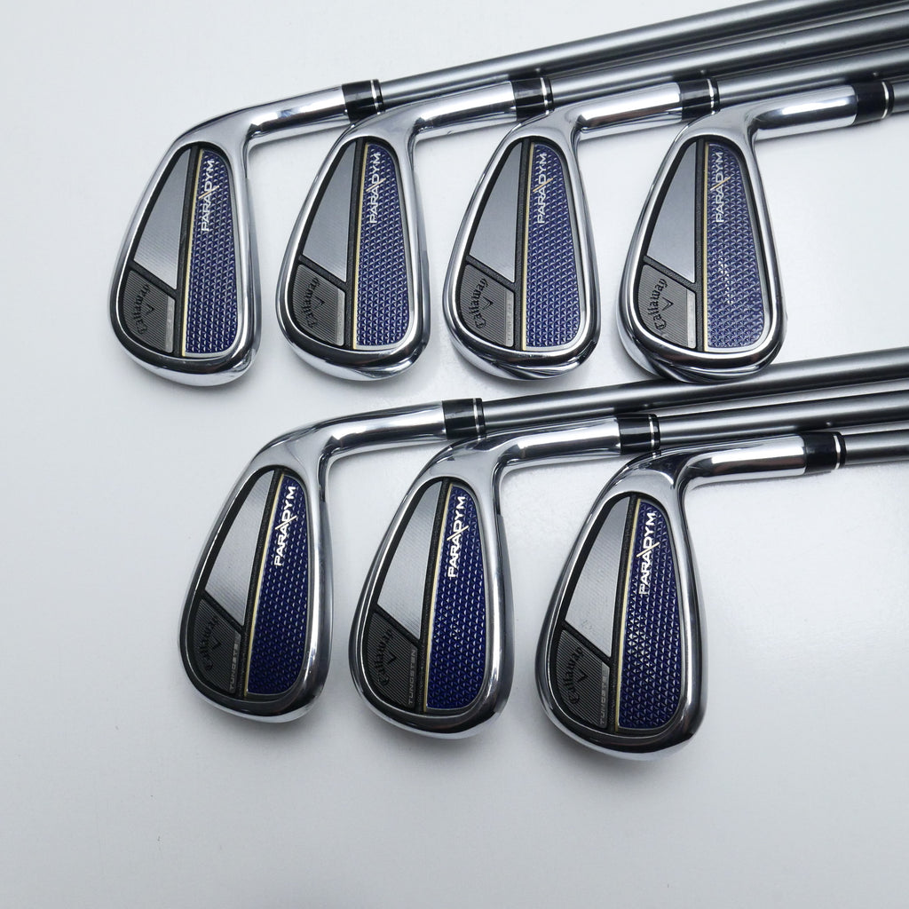 Used Callaway Paradym Iron Set / 4 - PW / Regular Flex