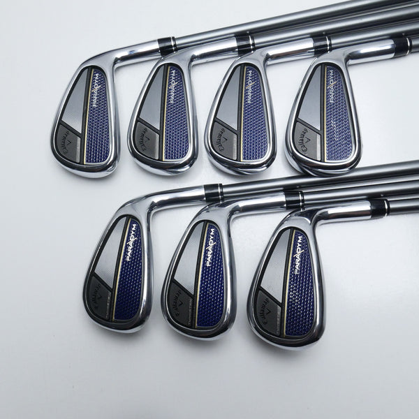 Used Callaway Paradym Iron Set / 4 - PW / Regular Flex