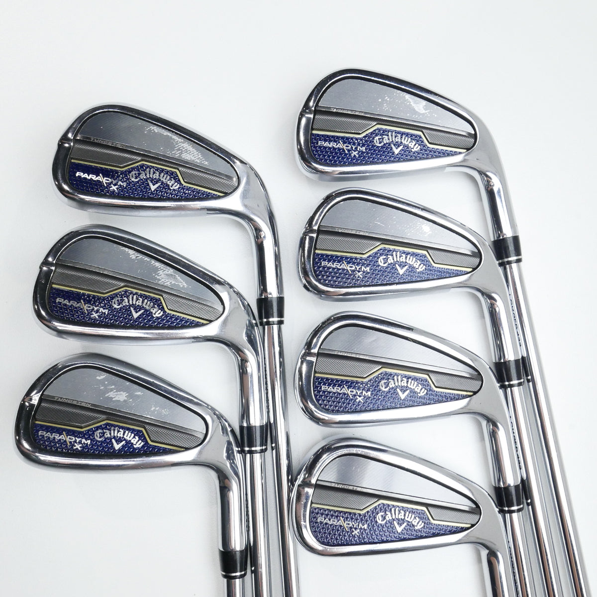 Used Callaway Paradym Iron Set / 4 - PW / Stiff Flex