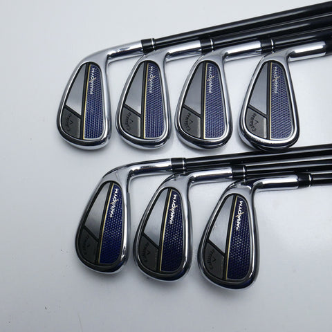 Used Callaway Paradym Iron Set / 4 - PW / Stiff Flex