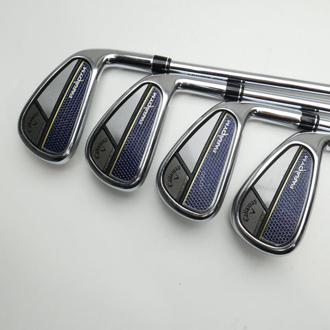 Used Callaway Paradym Iron Set / 5 - PW + AW / Regular Flex