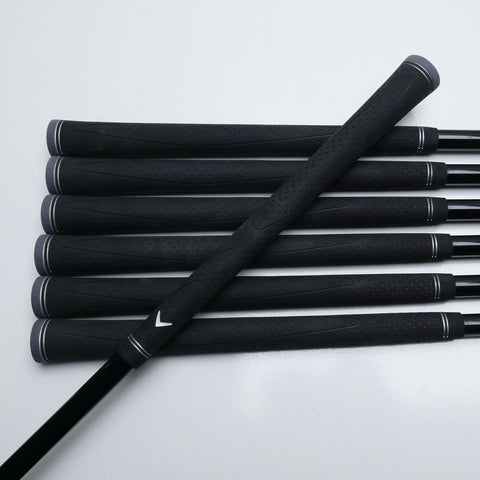 Used Callaway Paradym Iron Set / 5 - PW + AW / Stiff Flex