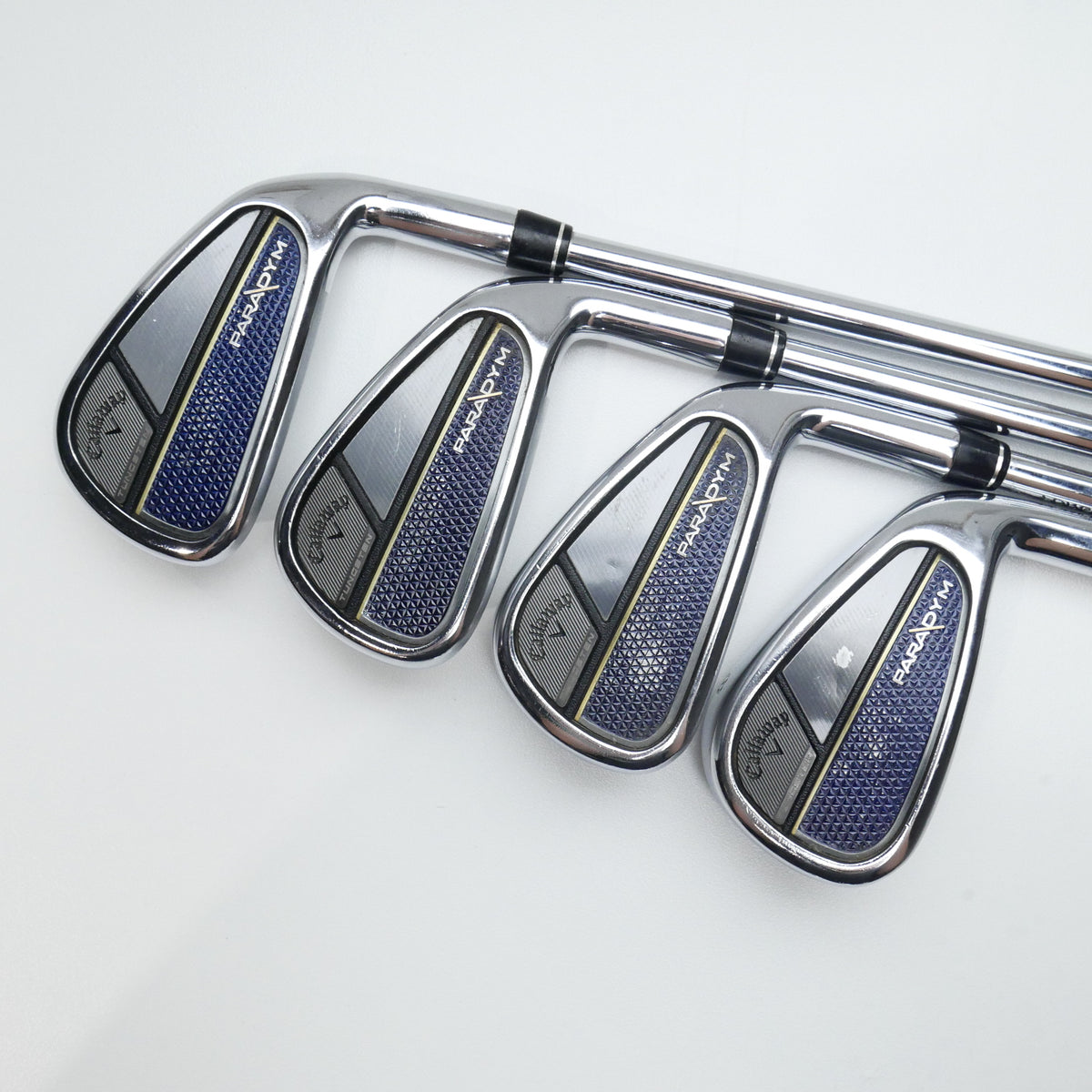 Used Callaway Paradym Iron Set / 5 - PW + AW / Stiff Flex