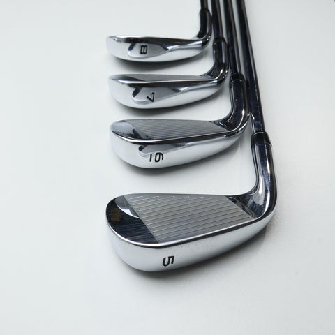 Used Callaway Paradym Iron Set / 5 - PW + AW / Stiff Flex
