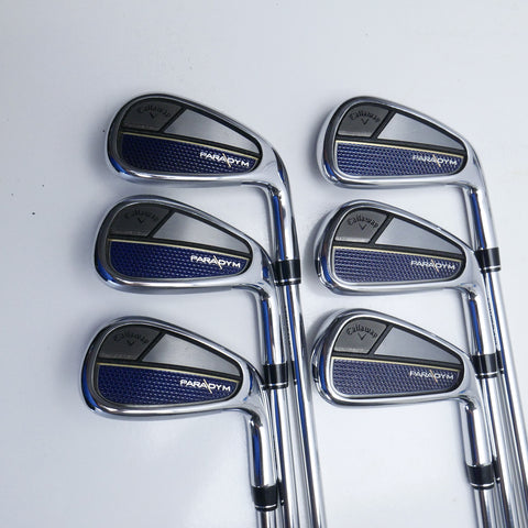 Used Callaway Paradym Iron Set / 5 - PW / Regular Flex