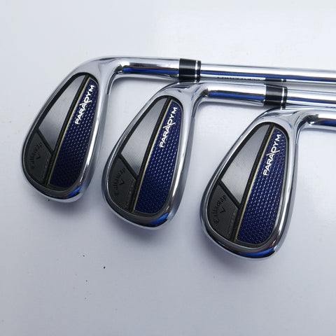 Used Callaway Paradym Iron Set / 5 - PW / Regular Flex