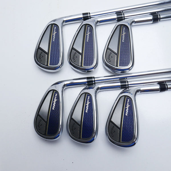 Used Callaway Paradym Iron Set / 5 - PW / Regular Flex